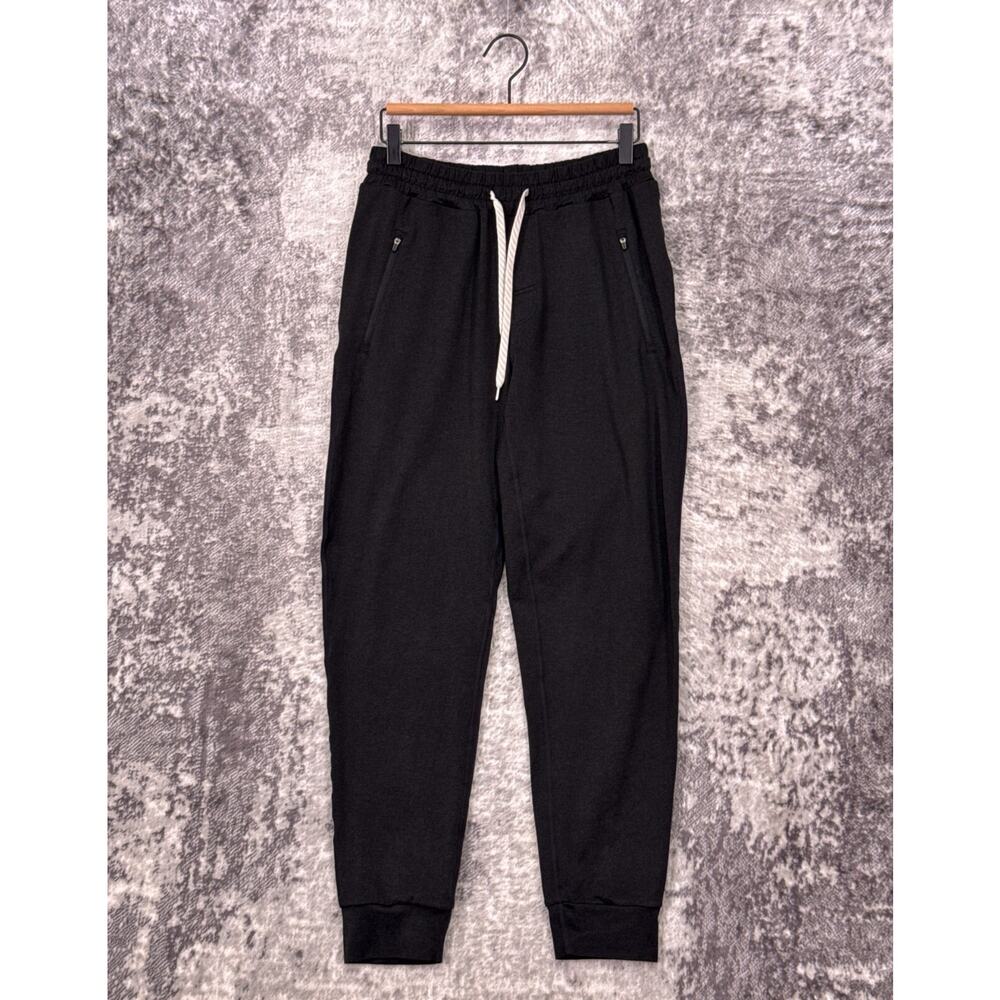 Vuori Men’s Ponto Performance Joggers Size Medium Black Heather